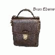 SACOCHE CUIR GEORGES 204 (COULEUR CUIR PLEINE FLEUR: MARRON CARAMEL (COGNAC))