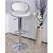 TABOURET DE BAR RÉGLABLE BLANC ARGOS  TABOURET DE BAR