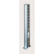 POTELET DE DISTRIBUTION GRIS PRISES FRANçAISE / UTE 8 PRISES