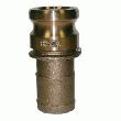 ADAPTATEUR À DOUILLE ANNELÉE BRONZE