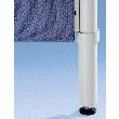SUPPORTS DE CLOISONS - AVEC VÉRIN DE MISE À NIVEAU POUR HAUTEUR 1680 MM, GRIS CLAIR