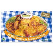 15 MINI GALETTES DE POMMES DE TERRE SURGELéES