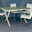 TABLE EN VERRE CALICE