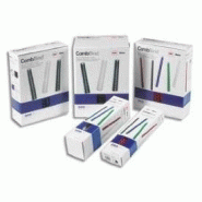 25 BAGUETTES PLASTIQUES GBC REXEL 6MM BLANC