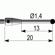 PALPEUR POUR MESURES TRIDIMENSIONNELLES P20-20