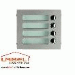 FAÇADE 4 BOUTONS D'APPEL AIPHONE - GF4P