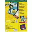 ETIQ. LASER JAUNE FLUO 99,1 X 38,1 MM.