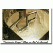 NOUGAT BLANC AU MIEL DE LAVANDE