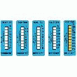 BANDES DE MESURE DE TEMPÉRATURE 50 X 18 MM 116/154°C TESTO TESTOTERM