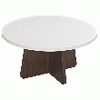 TABLE BASSE  HOOPY PLATEAU BLANC -