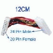 ADAPTATEUR D'ALIMENTATION 20 PIN FEMELLE VERS 24 PIN MALE - 12CM