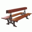 BANC EN BOIS ET FONTE 