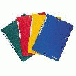 CHEMISE À ÉLASTIQUE 3 RABATS BRUNEAU 24 X 32 CM - COULEURS CLASSIQUES ASSORTIES - DOS 3,5 CM  - BRUNEAU