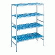 KIT DÉPART RAYONNAGE ALIMENTAIRE H.1750 X L.1412 X P.500 MM
