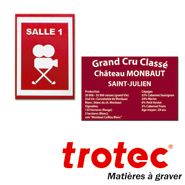 MATIÈRE À GRAVER INTÉRIEUR SATIN PLY I
