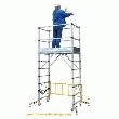 ÉCHAFAUDAGE TÉLESCOPIQUE + PLINTHES
