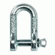 MANILLE DROITE FORCE 100 KG DIAM 6 MM.