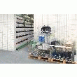PANIER GERBABLE EN FIL D'ACIER, CHARGE MAXI 70KG, 960X700 MM. PANIER GERBABLE EN FIL D'ACIER, CHARGE MAXI 70KG, 960X700 MM.