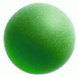 BILLE DE VERRE SABLÉ JADE 25 MM