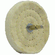 DISQUES SUR TIGE TOILE COTON DE POLISSAGE