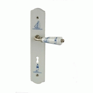 POIGNÉE : DEMI ENSEMBLE PORCELAINE BORD DE MER - REF:#523## POIGNÉE : DEMI ENSEMBLE PORCELAINE BORD DE MER - REF:#523##