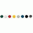 10 AIMANTS 15 MM BLEUS.