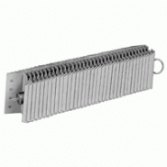 CHAPES POUR FEUILLARD PLASTIQUE DE CHARGEUR ZINGUEES
