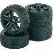4 ROUES AVEC 5 RAYONS REELY 88114+88115