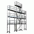 LOT ÉCHAFAUDAGE FACADE 88M² ALU - VERSION GARDE CORPS - PLANCHER ALU - COMABI