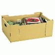 LOT 25 BACS GERBABLES CARTON LIVRE A PLAT LXLXH 530X350X200.