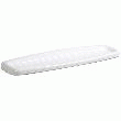 TABLETTE DE LAVABO EN PLASTIQUE BLANC.