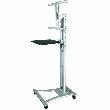 CHARIOT TV LCD, CHARGE MAXIMALE 50 KILOS, HAUTEUR DE L'ÉCRAN RÉGLABLE