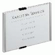 DURASIGNBLE PLAQUE DE PORTE ALU FAÇADE AMOVIBLES TRANSPARENTE FORMAT A5 INFOSIGN