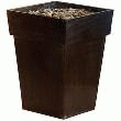 POT EN ACIER ZINGUE 30X30X40CM.