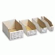 BAC À BEC CARTON BLANC 278X195X147 MM