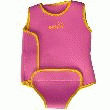 BABYSUN COMBINAISON NÉOPRÈNE ANTI-UV 0-1 AN ROSE NATATION