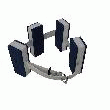 LA CEINTURE DE NATATION FPS 4 FLOTTEURS 30/60 KG