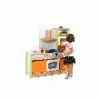 COMBI-CUISINE ORANGE/VERT/BLANC