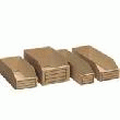 BAC À BEC CARTON BLANC 200X105X115 MM