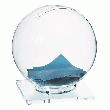 URNE SPHERIQUE DIAMETRE=25 CM EN ALTUGLAS