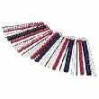 100 BAGUETTES 16 MM BLEU