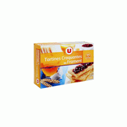 U TARTINES GRILLÉES CRAQUANTES AU FROMENT 250 G