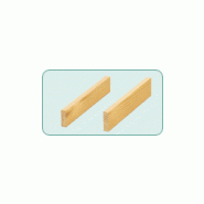 BOIS BRUT : REFENDUS 1/2 BASTAINGS