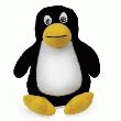 PELUCHE PINGOUIN TUXY 32CM  PELUCHE PINGOUIN TUXY
