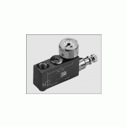 REGULATEUR DE PRESSION AVEC MANOMETRE SERIE RMV
