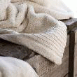 ECOLO ADDICT SERVIETTE ÉPONGE MINÉRAL 100 X 150 CM LINGE DE TOILETTE