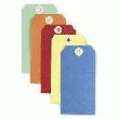 ÉTIQUETTE AMÉRICAINE CARTONNÉE COULEUR SANS ATTACHE
