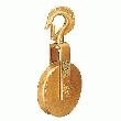 POULIE CHAPE FIXE DIA=80MM CMU=0.25T SUR 2 BRINS.