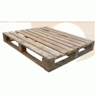 PALETTE BOIS DEMI-LOURDE 1000X1200 5 SEMELLES