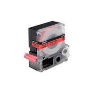 EPSON LC-6RBP9 - ÉTIQUETTES POUR BANDES MAGNÉTIQUES - NOIR PASTEL SUR ROUGE - ROULEAU (2,4 CM X 9 M) - 1 ROULEAU(X) - POUR LABELWORKS LW-700, LW-900P